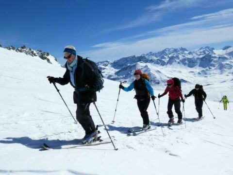 Skitourenwoche in Bivio (April 2015)