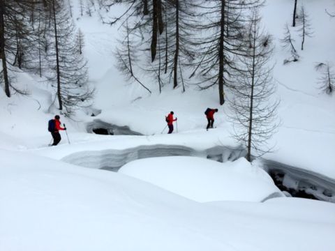 Schneeschuhwoche im Piemont (2015)