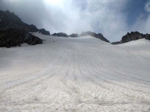 Maighels-Gletscher zum Piz Borel und Piz Ravetsch (3007 m.�.M.)