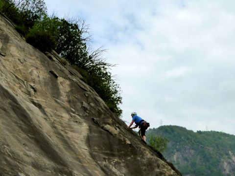 Kletterwoche im Tessin und in Montorfano IT (Mai 2015)